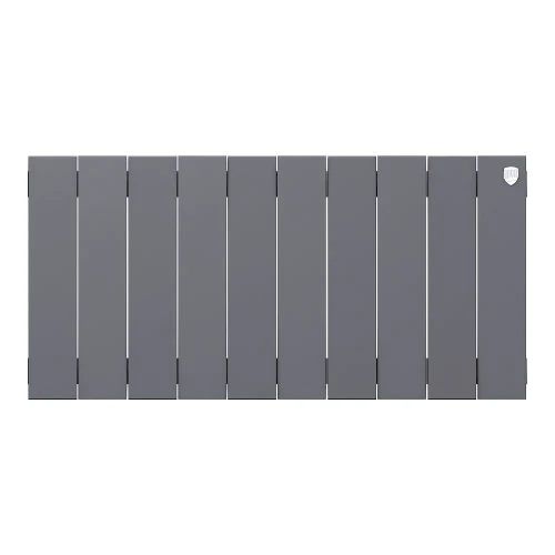 Радиатор биметаллический Royal Thermo PianoForte 300 Серебристый - 10 секц. PianoForte 300