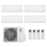 Мульти сплит система на 4 комнаты Electrolux EACO/I-36 FMI-4/N8_ERP / EACS/I-09 HMB FMI/N8_ERP/in - 4шт. Комплект Fusion 2.0