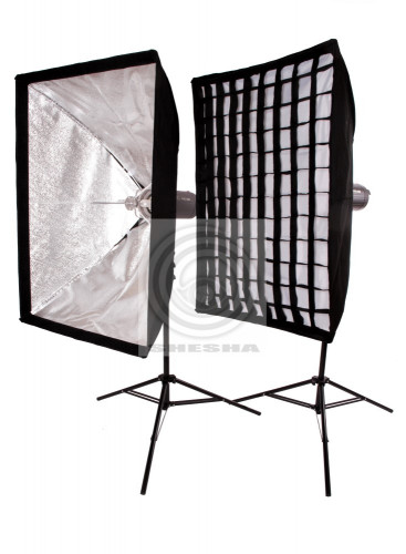 Комплект импульсного света FST PRO-400H Softbox Kit