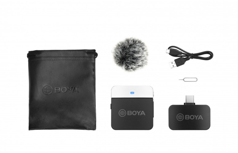 BOYA BY-M1LV-U Беспроводная Микрофонная Система 2,4 ГГц