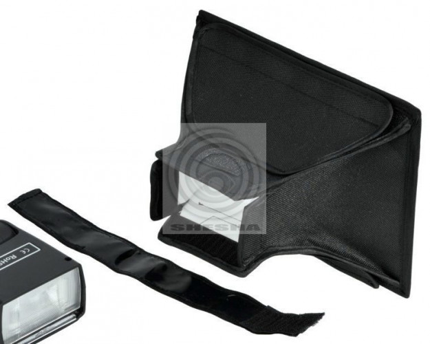 Grifon Софтбокс SB 1520 - 15х20см для накамерных фотовспышек (крепление-лента)