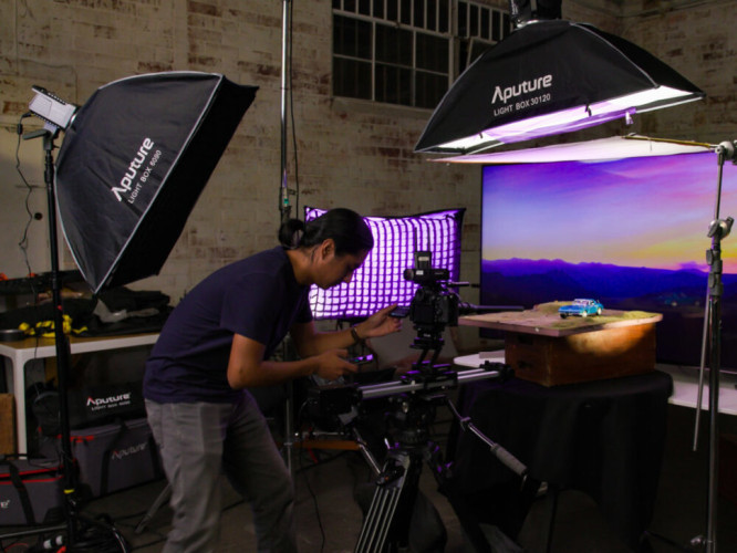 Софтбокс Aputure Light Box 30x120
