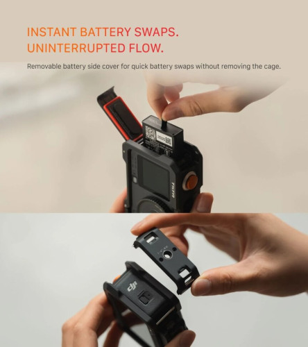 Клетка Tilta для DJI Osmo Action 6 Чёрная