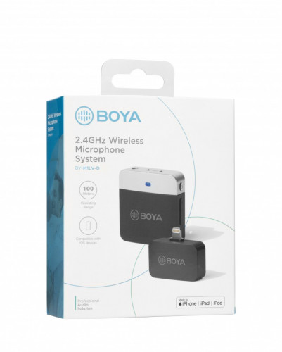 BOYA BY-M1LV-D Беспроводная Микрофонная Система 2,4 ГГц