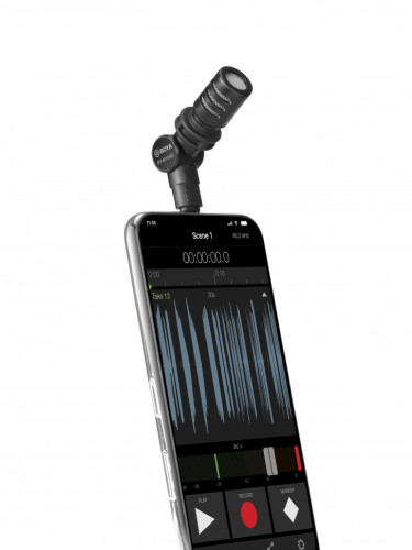 BOYA BY-M100D КОМПАКТНЫЙ МИКРОФОН С ПОВОРОТНОЙ ГОЛОВОЙ И РАЗЪЕМОМ LIGHTNING