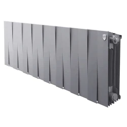 Радиатор биметаллический Royal Thermo PianoForte 300 Серебристый - 16 секц. PianoForte 300