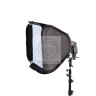 Софтбокс Falcon Eyes EB-060 40x40cm с переходником для накамерных вспышек