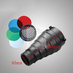 Visico SN-303 узкоугольная насадка с сотой и четырьмя цветными фильтрами