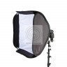 Софтбокс Falcon Eyes EB-060 60x60cm с переходником для накамерных вспышек