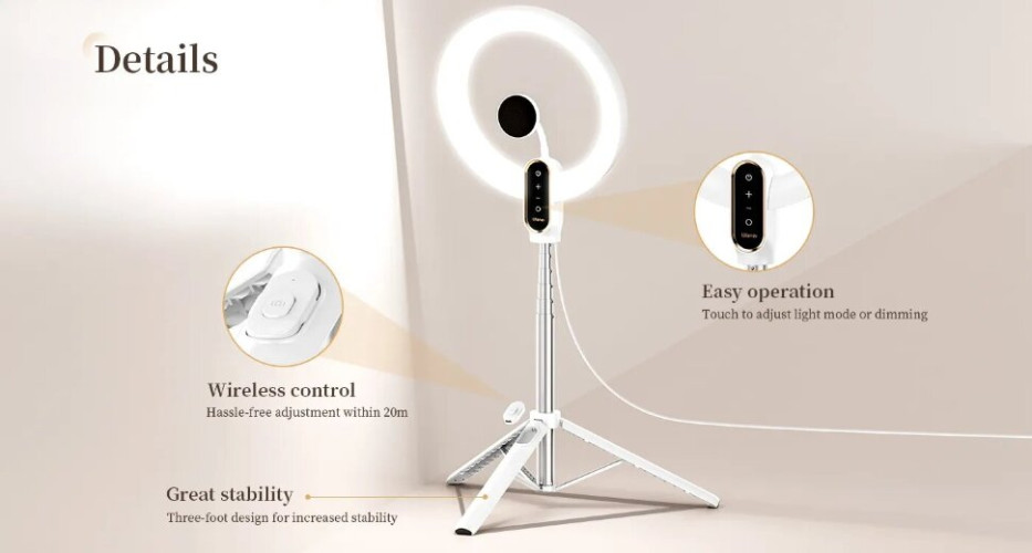 Кольцевой осветитель Ulanzi LT030