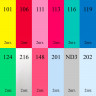 Fotokvant Color Kit (7677) набор №2 цветных гелевых фильтров 30x30 см