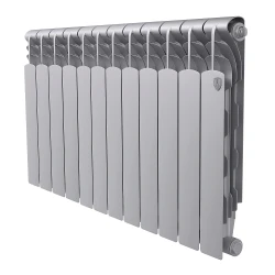Радиатор биметаллический Royal Thermo Revolution B 500 Серебристый – 12 секц. Revolution B
