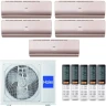 Мульти сплит-системы на 5 комнат Haier 5U90S2SS5FA / AS25S2SF4FA-G - 5шт. Комплект Flexis Gold