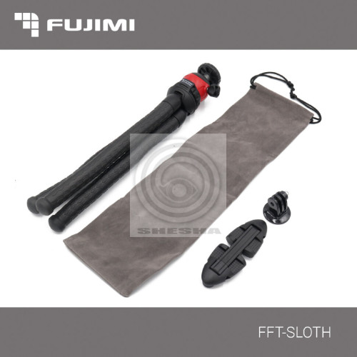 Fujimi FFT-SLOTH Гибкий штатив с держателем для смартфона и переходником для GoPro камер