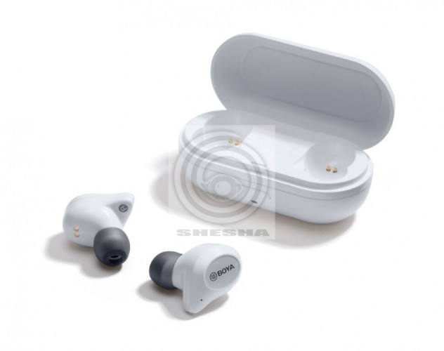 Boya BY-AP1 Беспроводные Bluetooth наушники (белые)