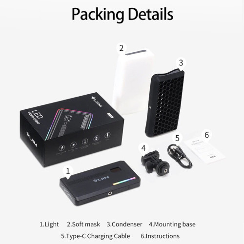 Осветитель Ulanzi VIJIM VL196 RGB