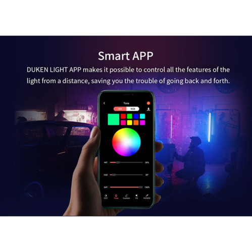 Осветитель Sirui Duken T60 Telescopic RGB