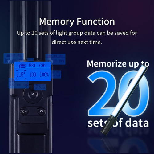 Осветитель Sirui Duken T60 Telescopic RGB