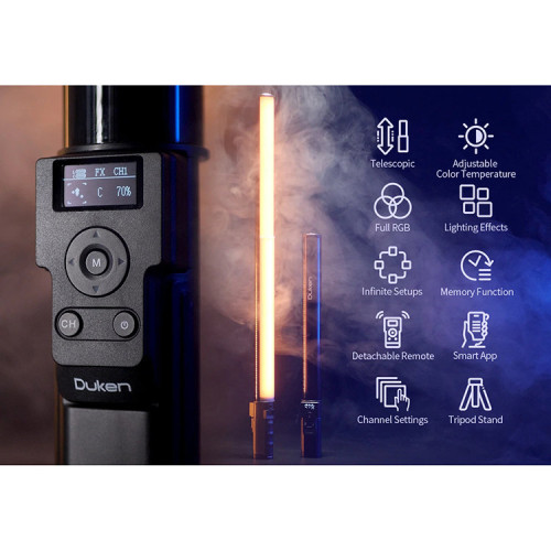 Осветитель Sirui Duken T60 Telescopic RGB