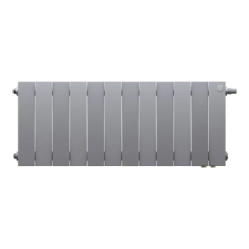 Радиатор биметаллический Royal Thermo PianoForte 300 Серебристый VR80 - 12 секц. Pianoforte 300 VR80