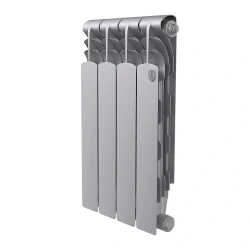 Радиатор биметаллический Royal Thermo Revolution B 500 Серебристый – 4 секц. Revolution B