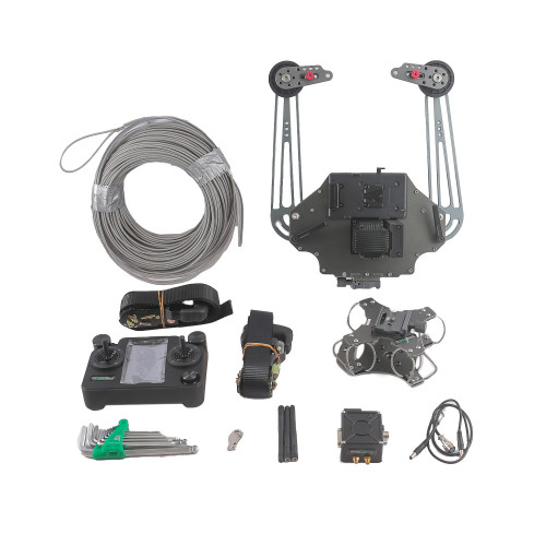 Тросовая система подвеса камеры GreenBean CableCam Fly20 RCx моторизованная (уценка 01)