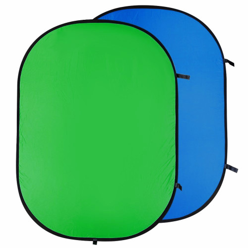 Phottix 86537 Collapsible Green & Blue Background фон 150x200 см зеленый и синий