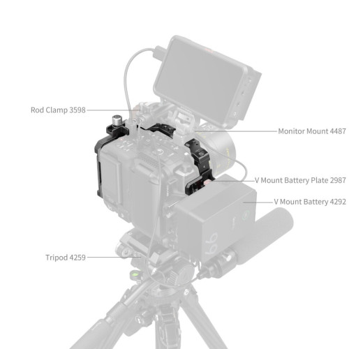 Клетка SmallRig 5136 Kit для Canon C80