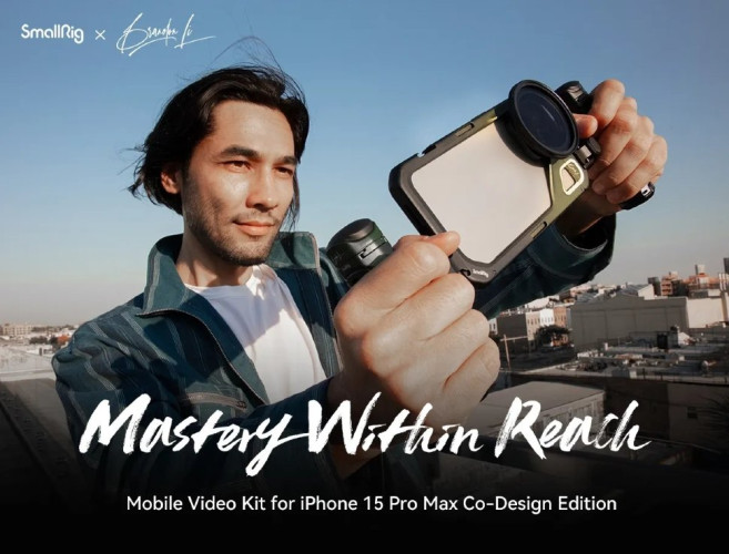 Клетка SmallRig x Brandon Li для iPhone 15 Pro Max (Co-design Edition)