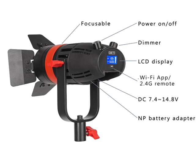 Комплект осветителей 2шт CAME-TV Boltzen 55W (5600K)