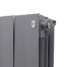 Радиатор биметаллический Royal Thermo PianoForte 200 / Silver Satin - 12 секц. PianoForte 200