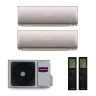 Мульти-сплит комплект на 2 комнаты Casarte 2U40CM1/R3 / CAS25CX1/R3-G - 2 шт. Комплект ELETTO Gold