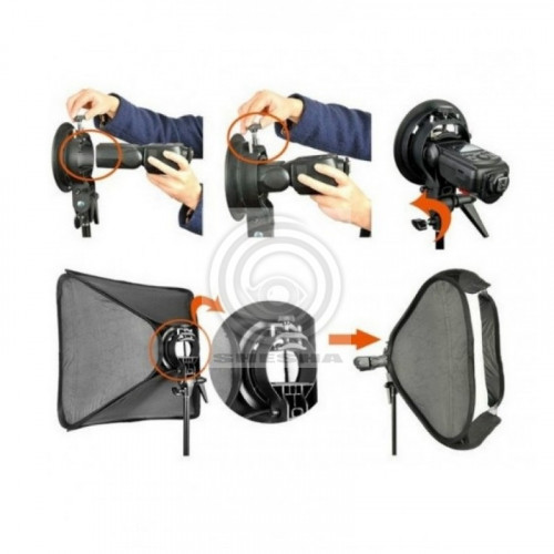 Софтбокс Godox SFUV8080 для накамерных вспышек