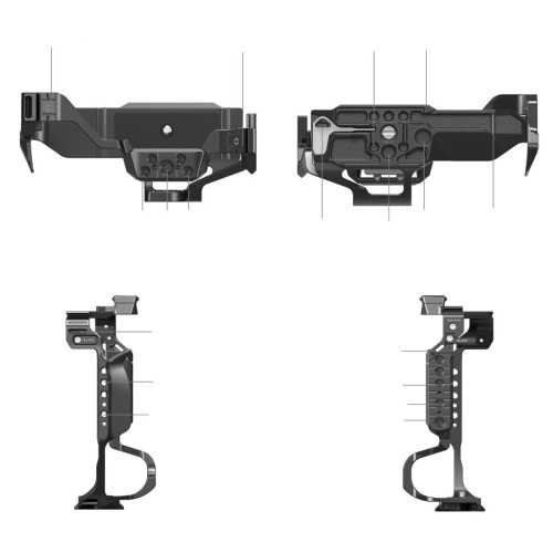 Клетка SmallRig 5147 для Panasonic LUMIX S1R II/S5 II/S5 IIX/G9 II + DMW-BG1/DMW-BG2 Battery Grip