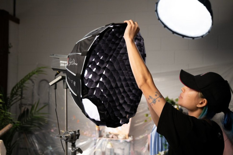 Софтбокс Aputure Light Dome Mini III с сотами