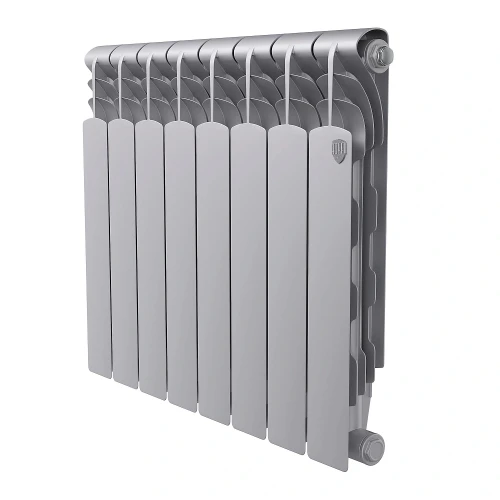 Радиатор биметаллический Royal Thermo Revolution B 500 Серебристый – 8 секц. Revolution B