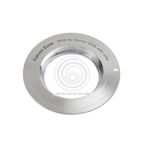 Кольцо переходное M42 на Canon EOS с чипом