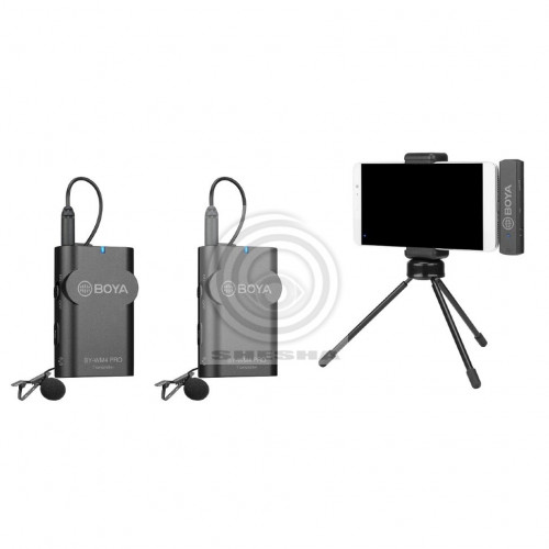 Boya BY-WM4 PRO-K4 Беспроводной микрофон для устройств Apple