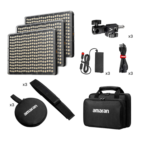 Комплект осветителей amaran P60X (3шт)