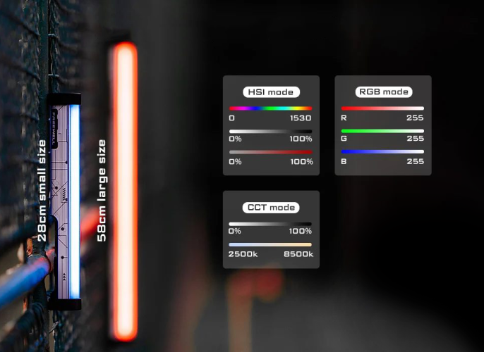 Осветитель Freewell Tube Light 28cm