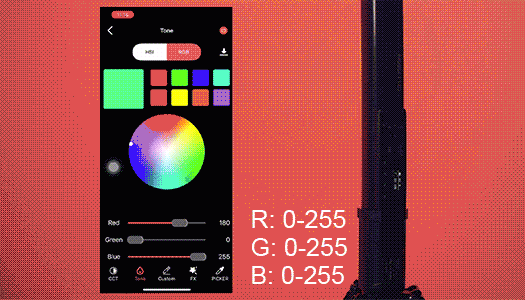 Осветитель Sirui T120 PRO