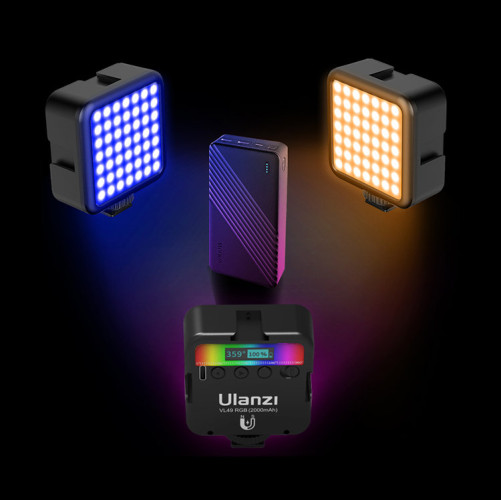 Осветитель Ulanzi VL49 RGB Чёрный