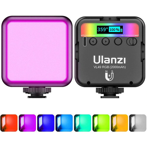 Осветитель Ulanzi VL49 RGB Чёрный
