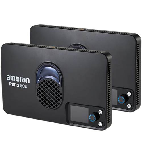 Комплект осветителей amaran Pano 60c Kit Чёрный (2шт)