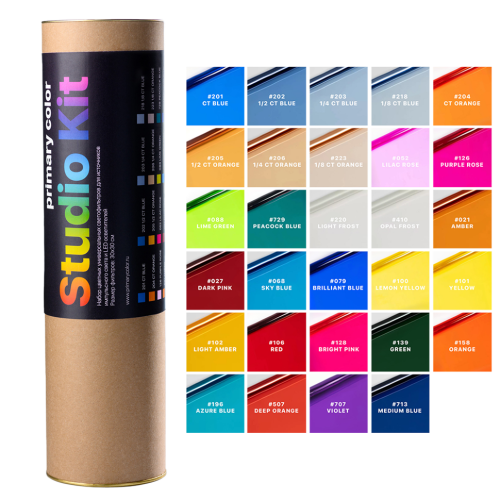 Набор гелевых фильтров Primary Color Studio Kit (30шт)