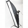 Fotokvant SB-30160BW-G стрипбокс 30х160 см с сотами с байонетом Bowens