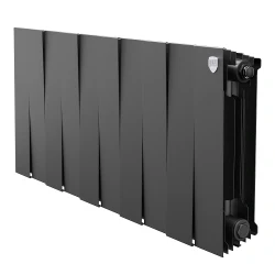 Радиатор биметаллический Royal Thermo PianoForte 300 Чёрный - 10 секц. PianoForte 300