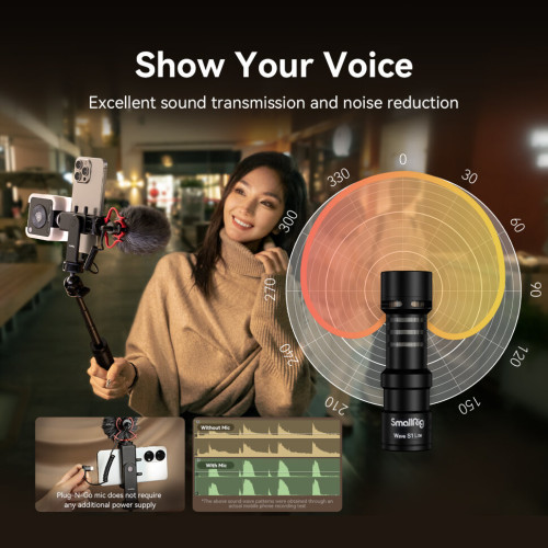 Комплект для съёмки на смартфон SmallRig Kit VK-50 Advanced