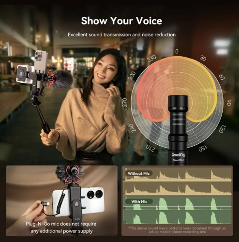 Комплект для съёмки на смартфон SmallRig Kit VK-50 Advanced