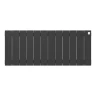 Радиатор биметаллический Royal Thermo PianoForte 300 Чёрный - 12 секц. PianoForte 300
